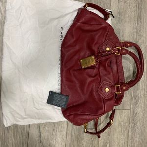 Marc Jacobs Burgundy leather purse